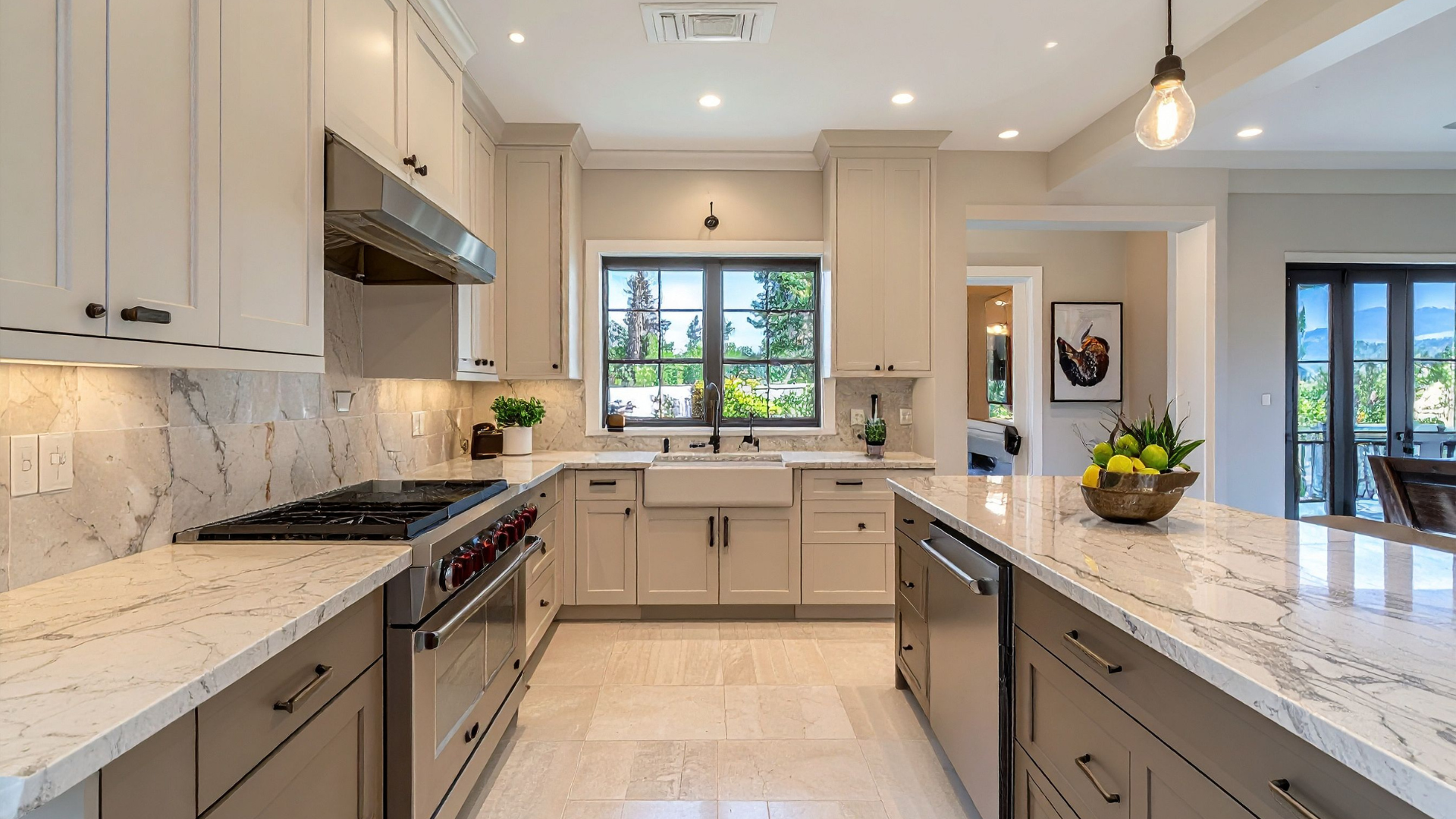 Custom Kitchen Cabinetry With Elegant Finishes